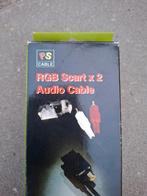 Audio kabel scart, Ophalen of Verzenden, Nieuw