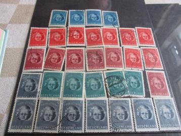 postzegels kaveltje december kinder NVPH 444 tm NVPH 448 beschikbaar voor biedingen
