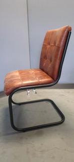 6 stoere eettafel stoelen, Huis en Inrichting, Ophalen of Verzenden, Gebruikt, Bruin, Vijf, Zes of meer stoelen