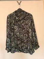 Frapp blouse jungle slangen zwart groen 40 L, Kleding | Dames, Maat 38/40 (M), Frapp, Zwart, Ophalen of Verzenden