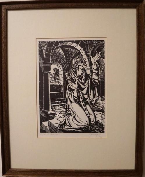 houtsnede en oeuvre catalogus, Antiek en Kunst, Kunst | Etsen en Gravures, Ophalen of Verzenden