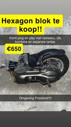 Hexagon 125cc 2 takt blok met cdi radiateur zeer netjes, Fietsen en Brommers, Brommeronderdelen | Scooters, Ophalen, Zo goed als nieuw