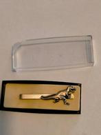 Tyrannosaurus Rex Dino Dinosaurus dasspeld zilverkleurig, Verzamelen, Ophalen of Verzenden, Zo goed als nieuw, Overige onderwerpen
