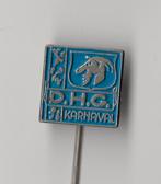 Carnaval Karnaval DHG speldje, Verzamelen, Gebruikt, Niet vindbaar, Niet vindbaar, Speldje of Pin