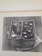 reproductie "Tekenattributen van de schilder"., Ophalen