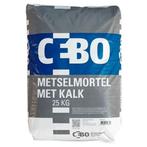 Metselmortel met kalk cebo 3x25kg, Doe-het-zelf en Verbouw, Ophalen, Kalkzandstenen