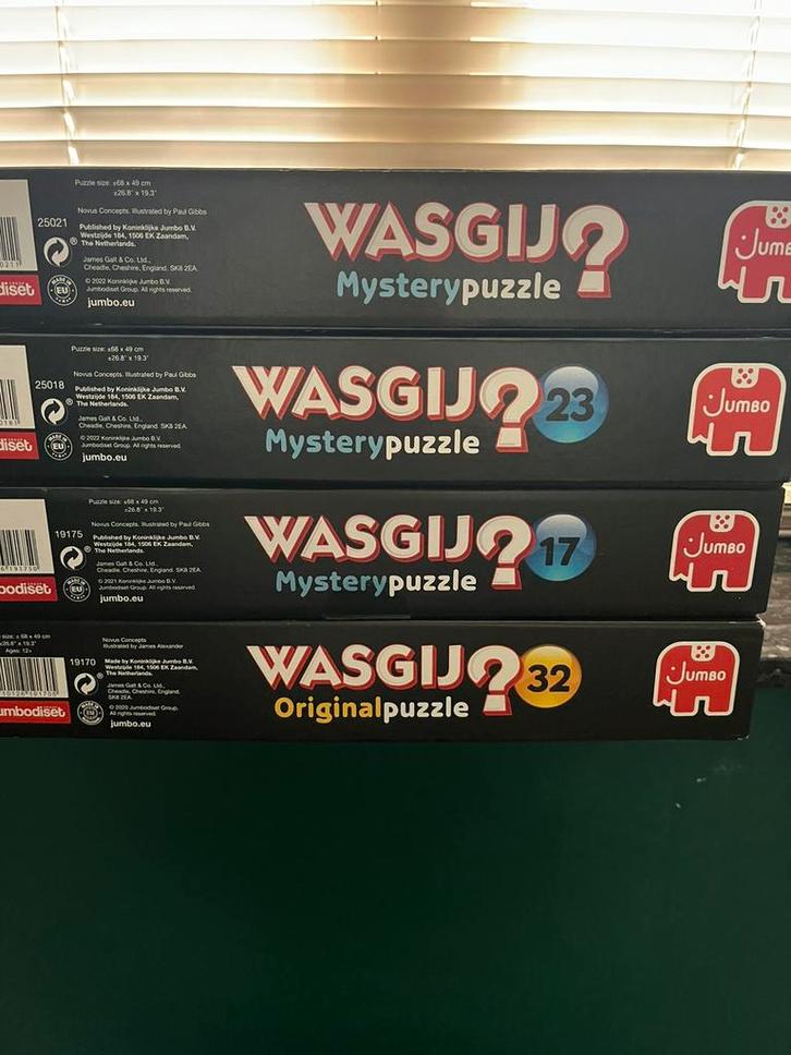 Wasgij puzzels, Hobby en Vrije tijd, Denksport en Puzzels, Zo goed als nieuw, 500 t/m 1500 stukjes, Ophalen of Verzenden