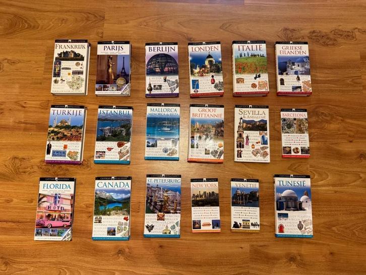 15x Capitool reisgidsen, zie advertentie, Boeken, Reisgidsen, Zo goed als nieuw, Reisgids of -boek, Europa, Capitool, Ophalen of Verzenden