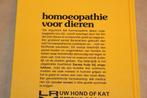Homoeopathie voor Dieren — Honden & Katten [Van Der Ree], Boeken, Ophalen of Verzenden, Gelezen, Overige onderwerpen, Achtergrond en Informatie