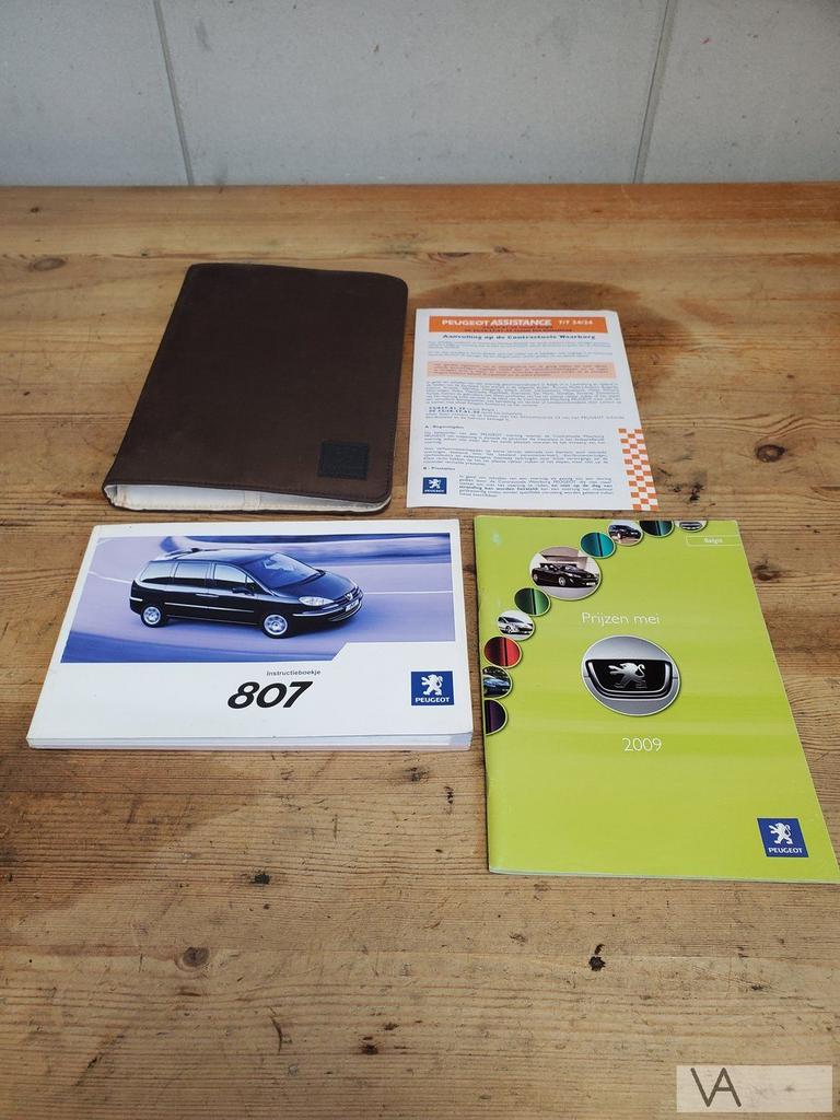 Peugeot 807 2002 tot 2014  instructieboekje C8 Phedra Ulysse, Auto diversen, Handleidingen en Instructieboekjes, Ophalen of Verzenden