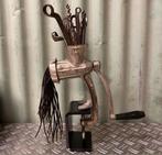 Oude vleesmolen- upcycling - metal art - duurzaam, Ophalen of Verzenden, X, X, X