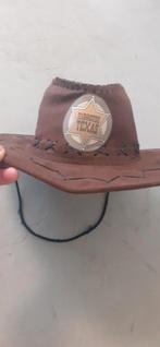 Leren cowboyhoed, Ophalen of Verzenden, Zo goed als nieuw