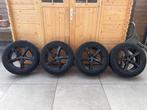Borbet TL R17 zwarte velgen, Auto-onderdelen, Banden en Velgen, Ophalen, 215 mm, 17 inch, Winterbanden