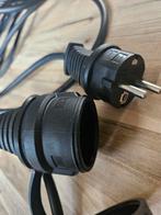Verlengsnoer Brennenstuhl 10 meter en verloopstekkers, Ophalen, Zo goed als nieuw, Kabel of Snoer