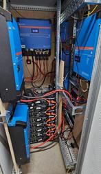 Thuis Batterij Rack/Server Rack 19", Computers en Software, Serverkasten, Ophalen, Zo goed als nieuw, Geperforeerd, Geperforeerd