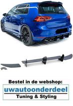 VW Golf 7 R20 R Diffuser Splitter Achterbumper Spoiler Styli, Verzenden