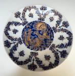 Vintage Duits Heinrich Hofgarten goudbeschilderd bord, Antiek en Kunst, Antiek | Porselein, Ophalen of Verzenden