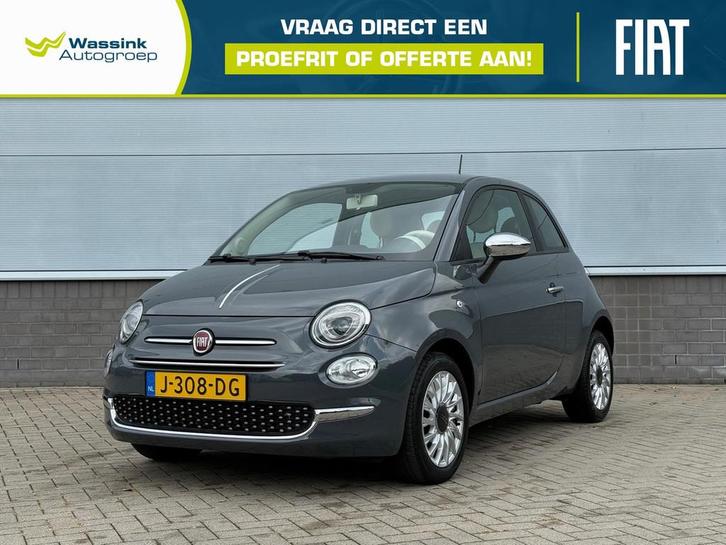 Fiat 500 1.0 70pk Hybrid Lounge | Airco | Cruise Control | C, Auto's, Fiat, Bedrijf, Te koop, ABS, Airconditioning, Centrale vergrendeling