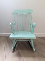 Antieke houten kinderschommelstoel van Nichols & Stone CO, Ophalen
