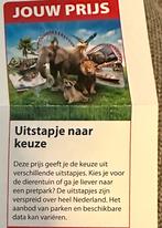 Nationale postcodeloterij uitstapje naar keuze 8 kaarten, Tickets en Kaartjes, Drie personen of meer, Ticket of Toegangskaart