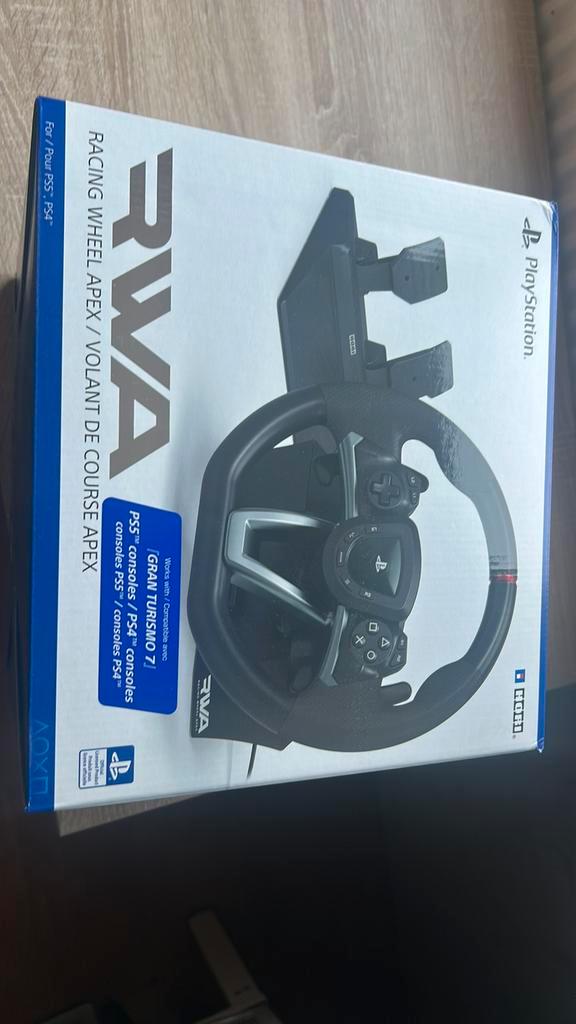 Racing Wheel APEX, Spelcomputers en Games, Spelcomputers | Sony PlayStation Consoles | Accessoires, Zo goed als nieuw, PlayStation 4