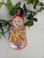 Vintage retro nostalgische kerstbal, Ophalen of Verzenden, Zo goed als nieuw
