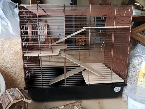 Hamsterkooi Duvo plus, Dieren en Toebehoren, Knaagdieren en Konijnen | Hokken en Kooien, Zo goed als nieuw, Kooi, Minder dan 60 cm