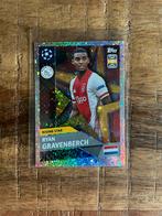 Gravenberch Ajax sticker Topps CL 2020/21, Ophalen of Verzenden, Zo goed als nieuw, Ajax, Spelerskaart