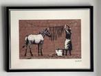 BANKSY : lithografie meet certificaat, Antiek en Kunst, Ophalen of Verzenden