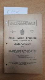 Small Arms Trainig Anti-Aircraft  Canada 1942, Verzamelen, Militaria | Tweede Wereldoorlog, Verzenden, Landmacht, Engeland, Boek of Tijdschrift