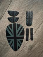 Mini Cooper stickers met Union Jack-vlagontwerp grijs zwart, Ophalen of Verzenden, Nieuw, Mini