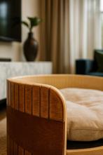 Hondenbed, Rond, Hout, Diverse Maten en Kleuren Mogelijk!, Ophalen of Verzenden, Nieuw, Overige