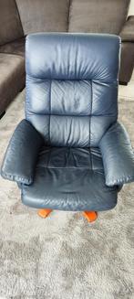 Draai/relax fauteuil, 75 tot 100 cm, Gebruikt, Leer, 75 tot 100 cm