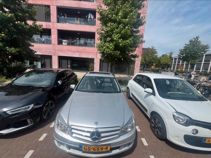 Mercedes-Benz Opendak C-Klasse2.2CDI C200SedanAUT 2010 Grijs, Auto's, Mercedes-Benz, Particulier, C-Klasse, Diesel, D, Sedan, Automaat