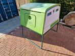 Omlet Eglu Cube Mk2 met onderstel, trap en voederbakjes, Dieren en Toebehoren, Pluimvee | Toebehoren, Ophalen, Gebruikt, Kippenhok of Kippenren