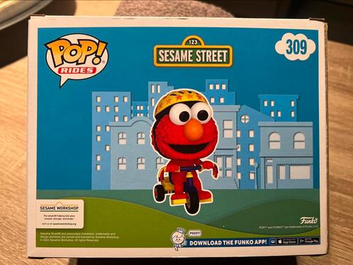 Funko PoP Elmo on Trike #309, Verzamelen, Poppetjes en Figuurtjes, Nieuw, Ophalen of Verzenden