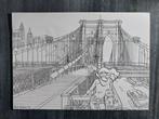 Franka uitnodiging Brooklyn Bridge, Eén stripboek, Ophalen of Verzenden, Zo goed als nieuw, Henk Kuijpers