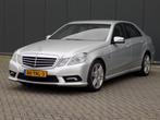 Mercedes-Benz E-klasse E200 CGI AMG|Leder|Auto Trekhaak|NL A, Origineel Nederlands, Te koop, Zilver of Grijs, 5 stoelen