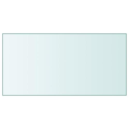 NIEUW | Tafelblad 50 x 100 cm gehard glas transparant! GRTS, Huis en Inrichting, Woonaccessoires | Spiegels, Nieuw, Verzenden