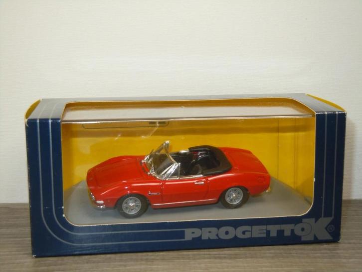Fiat Dino Spyder 2000 Open - Progetto K PL160 Italy 1:43, Hobby en Vrije tijd, Modelauto's | 1:43, Zo goed als nieuw, Auto, Overige merken