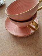 Roze en goud hm home ALLEEN OPHALEN!!, Ophalen, Gebruikt, Overige stijlen, Kop(pen) en/of Schotel(s)