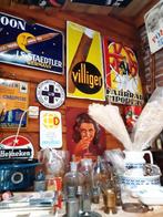 emaille bord bordje deurpostje jaren 20 koer of binnenplaats, Antiek en Kunst, Ophalen of Verzenden