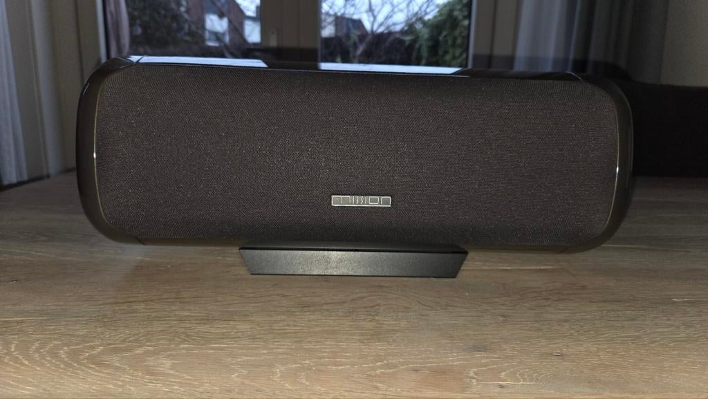 Mission Elegante E8C Center Speaker – Topstaat & Compleet, Zo goed als nieuw, 60 tot 120 watt, Center speaker, Ophalen