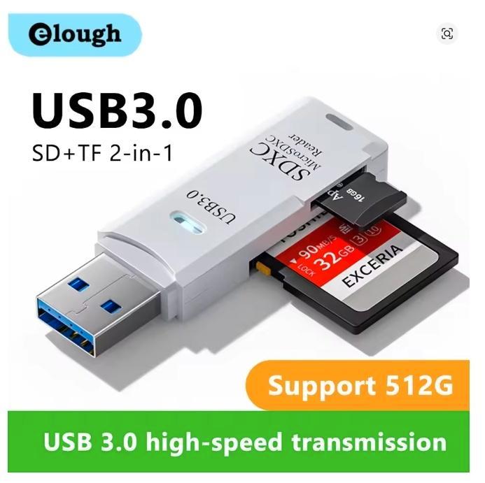 TF, SD Card reader, kaartlezer USB 3.0, Computers en Software, Computerbehuizingen, Nieuw, Ophalen of Verzenden