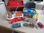 Kassa met scanner boodschappen geld evt portemonnee (s), Ophalen, Gebruikt, Jongen of Meisje