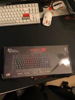 white shark spartan x gaming toetsenbord, Computers en Software, Toetsenborden, Gaming toetsenbord, Ophalen of Verzenden, Zo goed als nieuw