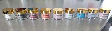 Doonails dipping powder, 8 kleurtjes, 1 base powder beschikbaar voor biedingen