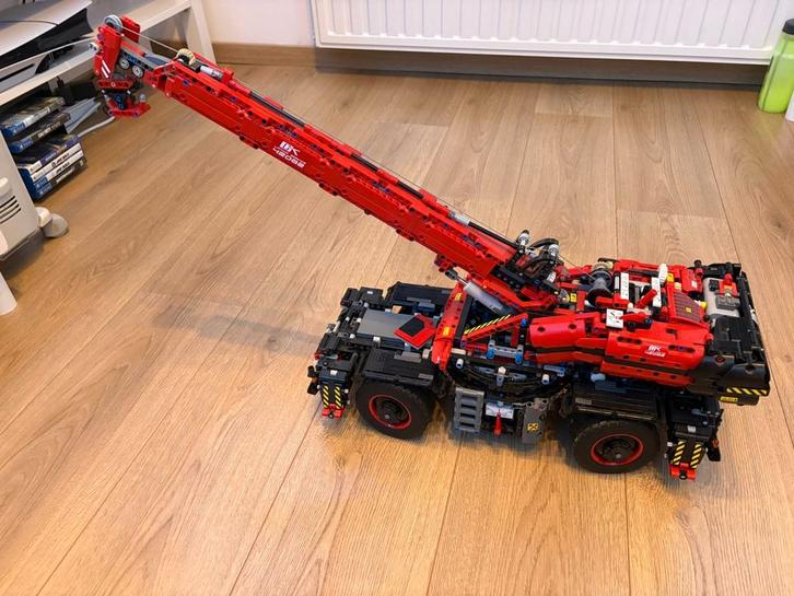 Lego Technic 42082 - Mobiele Kraan, Kinderen en Baby's, Speelgoed | Duplo en Lego, Gebruikt, Lego, Complete set, Ophalen