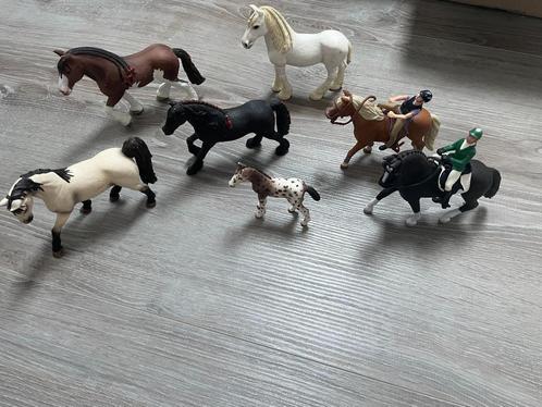 Verschillende schleich paarden, Verzamelen, Speelgoed, Gebruikt, Ophalen of Verzenden