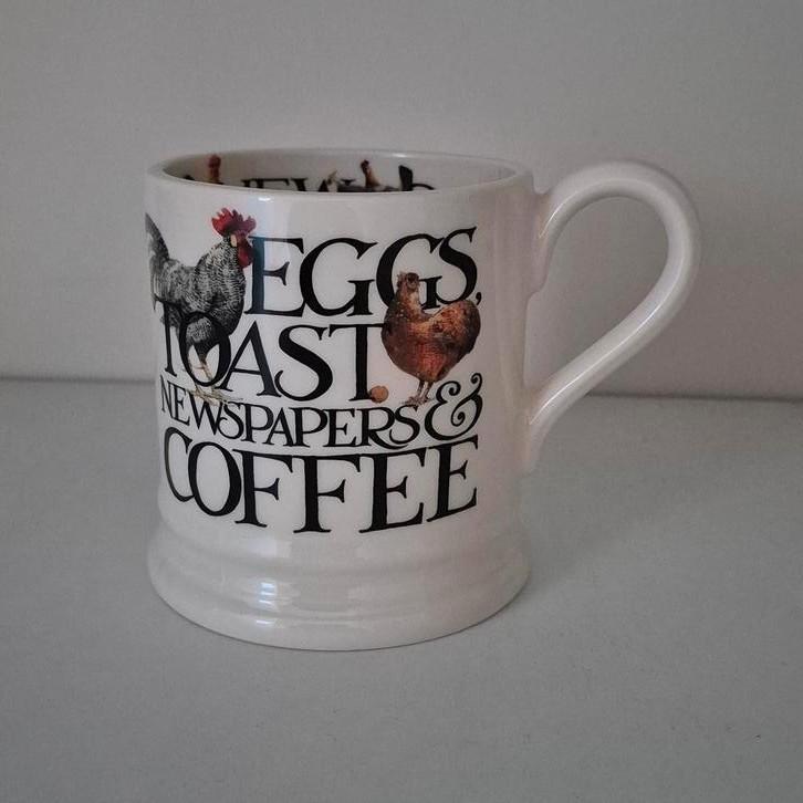 Emma Bridgewater mok 0.5 1/2 pint Rise&Shine nieuw, Huis en Inrichting, Keuken | Servies, Nieuw, Kop(pen) en/of Schotel(s), Overige stijlen